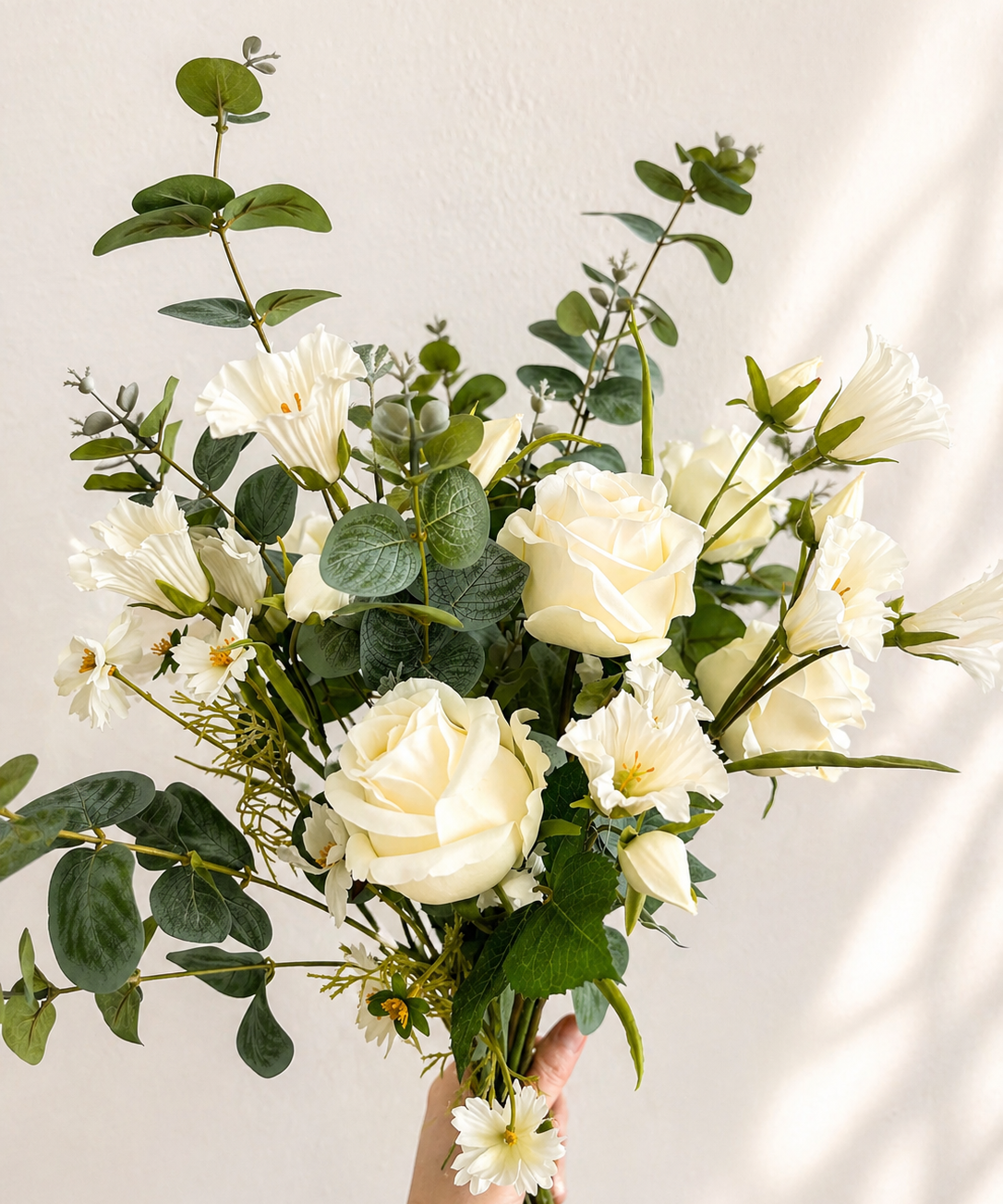 Zijden bloemen boeket Timeless Love 