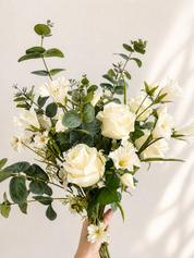 Zijden bloemen boeket Timeless Love 