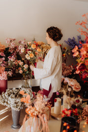 Zijden boeket op maat