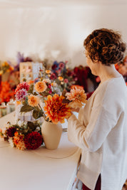 Zijden boeket op maat