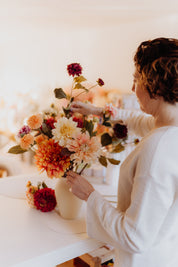 Zijden boeket op maat