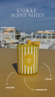 Geurkaars GIULIA - Knokke - Amber & Kruidig