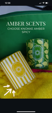 Geurkaars GIULIA - Knokke - Amber & Kruidig