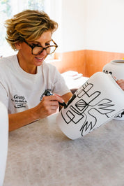 Val Pottery & Julie Loeckx — Vaas Limited Noir Black