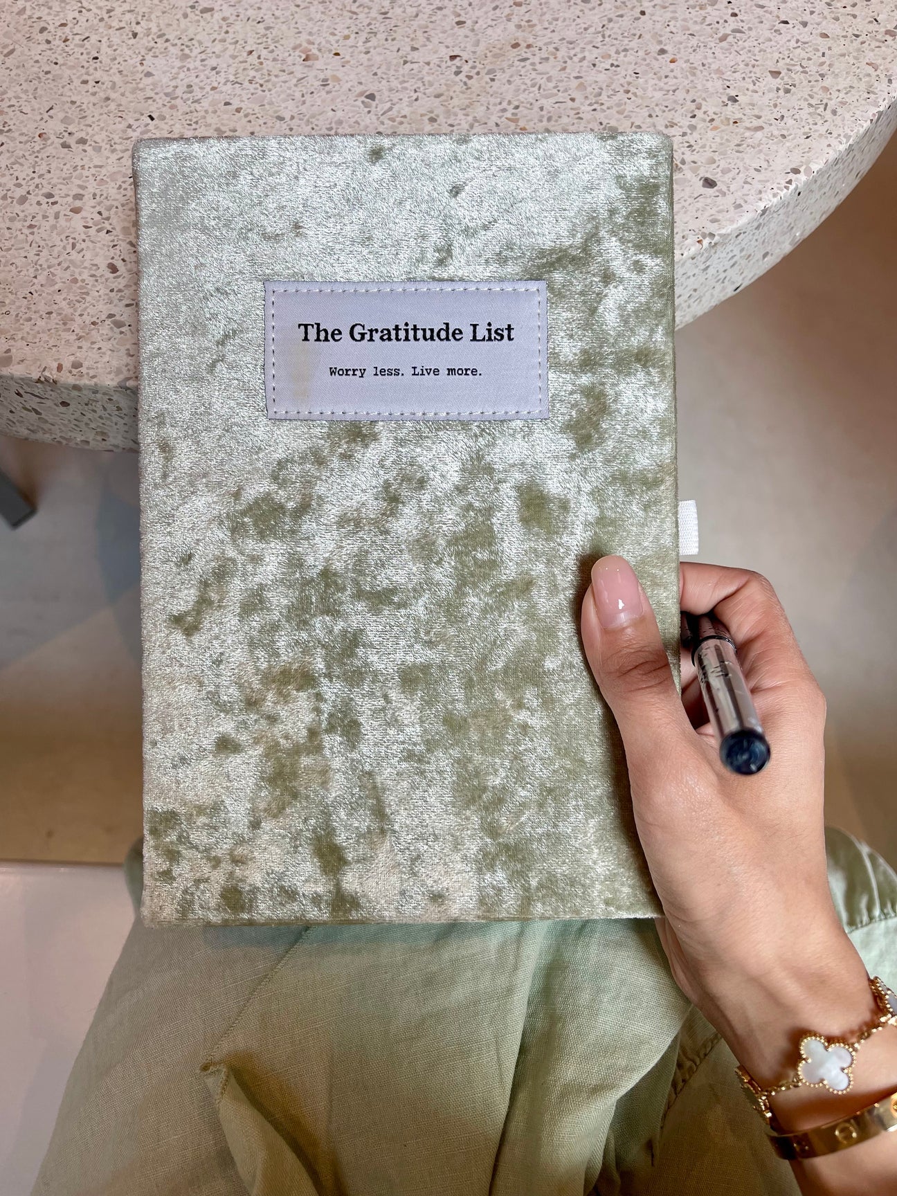 The Gratitude List - Mint