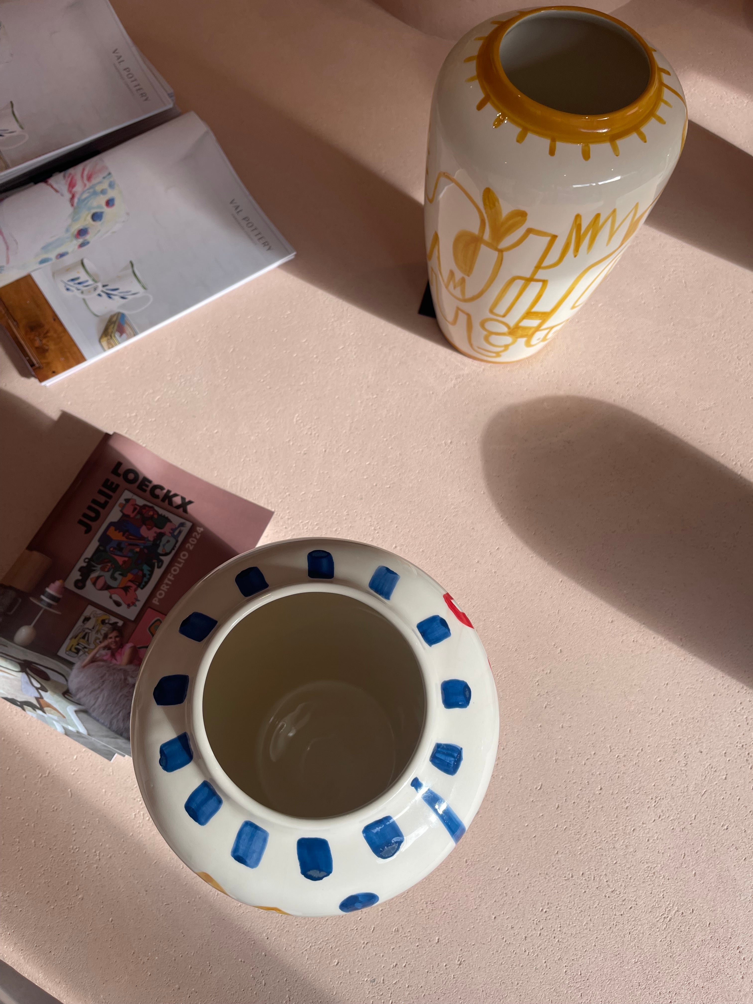 Val Pottery & Julie Loeckx — Vaas Limited Soli geel