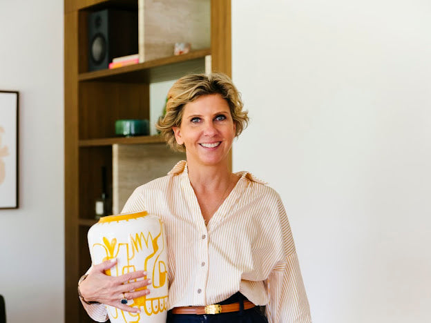 Val Pottery & Julie Loeckx — Vaas Limited Soli geel