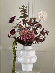 Zijden boeket met vaas Cozy Season