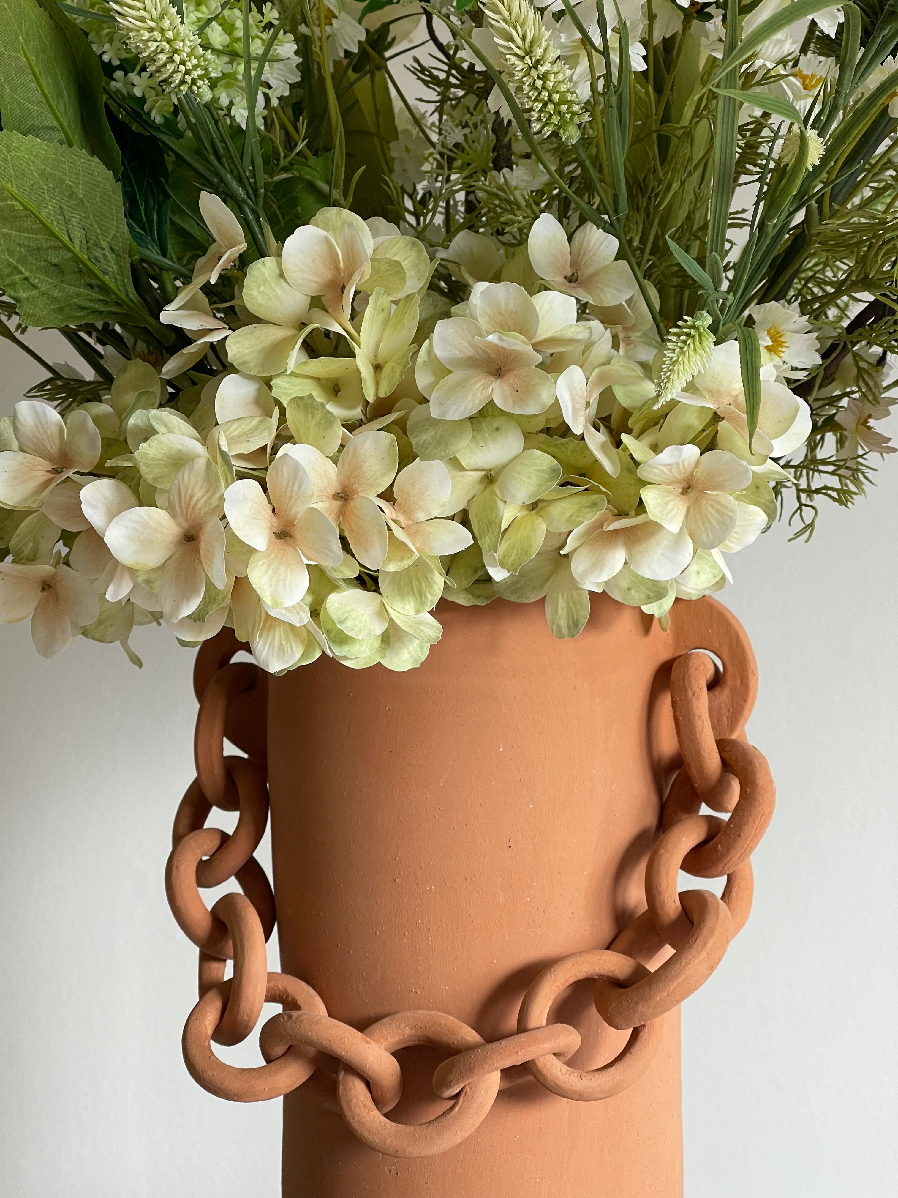 Exclusief zijden boeket met Corsaire vaas – Green Balance