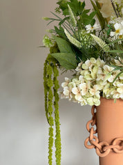 Exclusief zijden boeket met Corsaire vaas – Green Balance