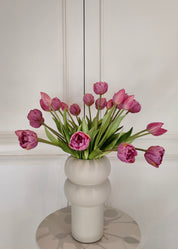 Blush Tulip Serenity met vaas