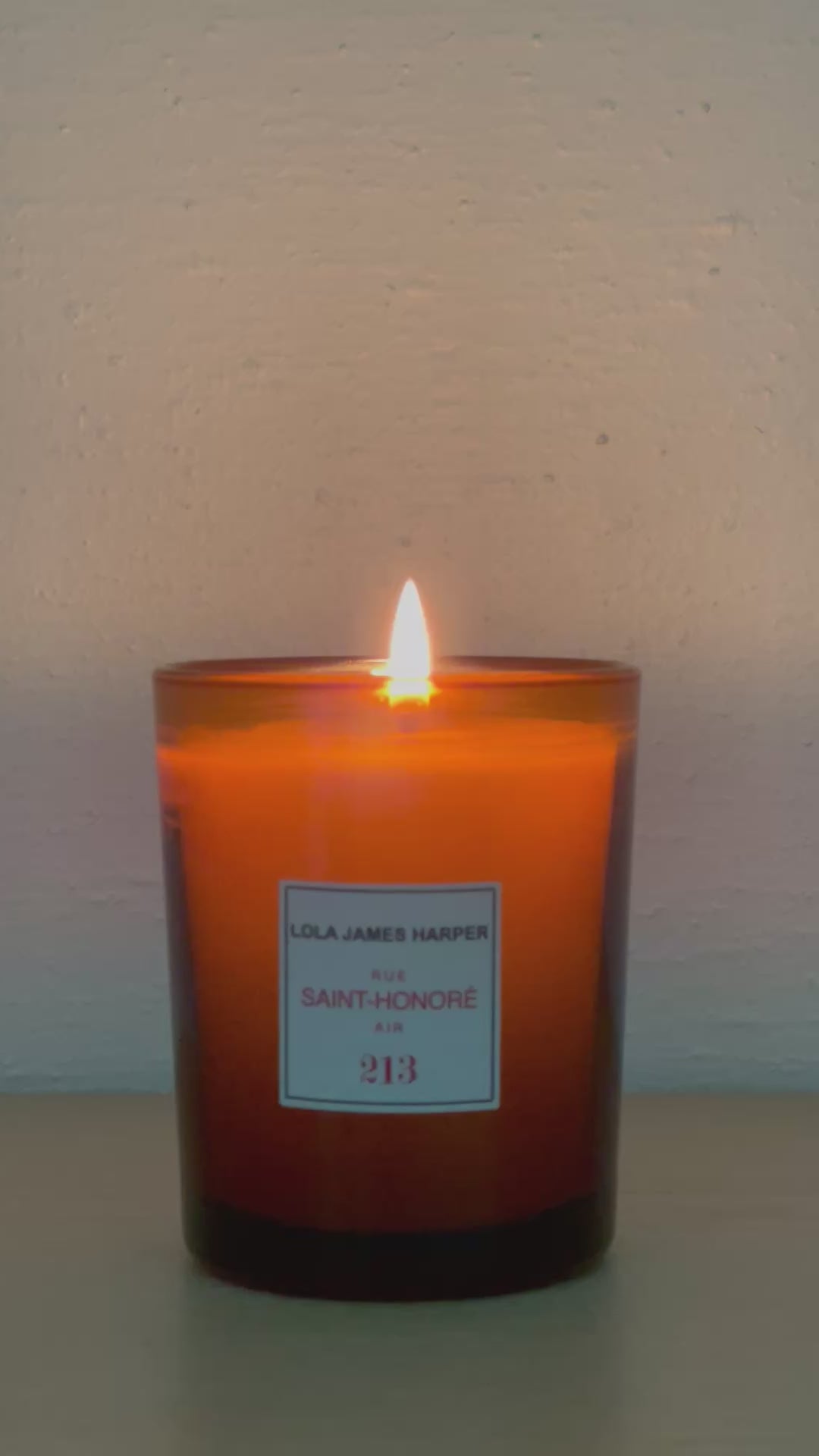 Geurkaars LOLA JAMES HARPER - Rue Saint Honoré Air